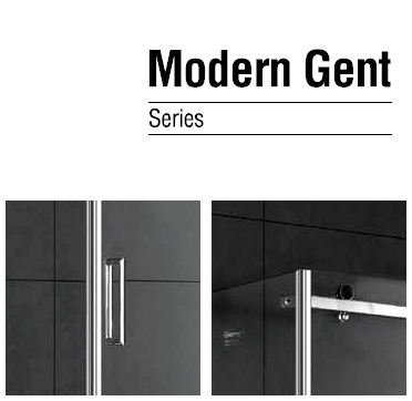 Душевая дверь Gemy Modern Gent 150х200 (S25191B)