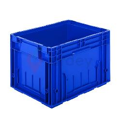 4329 RKLT Пластиковый контейнер синий сплошной, 396х297х280