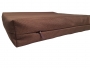 Комплект подушек для углового дивана Альтернатива (набор из трех подушек коричневого цвета)