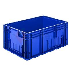 6429 RKLT Пластиковый контейнер синий сплошной, 594х396х280