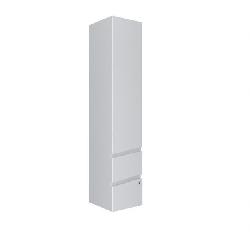 Шкаф-пенал АВН Фиджи 35 с ящикми подвесной, правый, белый (61.11)