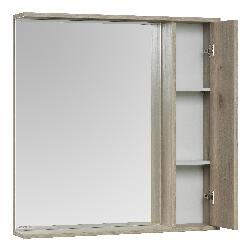Зеркальный шкаф Aquaton Стоун 80 сосна арлингтон (1A228302SX850)