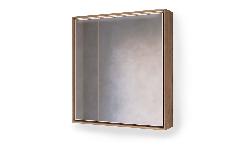 Зеркало RAVAL Frame 75 Дуб трюфель с подсветкой сенсор (Fra.02.75/DT)