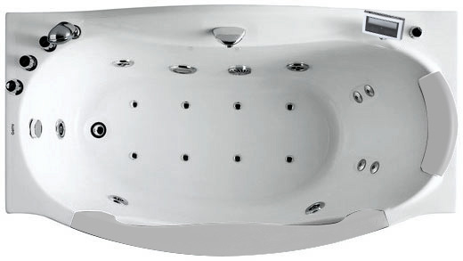 Акриловая ванна Gemy (G9072 K L)