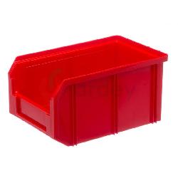V2 Пластиковый ящик красный, (234х149х120) 3,8 литра