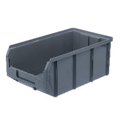 Пластиковый ящик V-3-серый 342х207x143мм, 9,4 литра