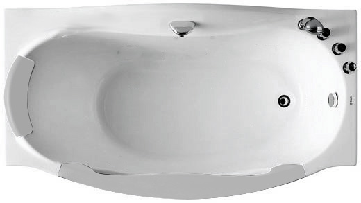 Акриловая ванна Gemy (G9072 C R)