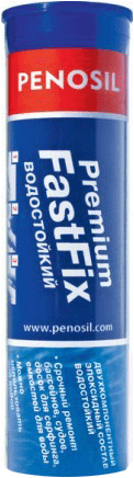 Penosil Premium FastFix Aqua двухкомпонентый эпоксидный состав для работ под водой 30мл.