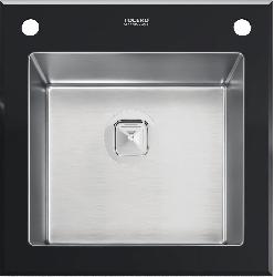 Кухонная мойка TOLERO Ceramic Glass TG-500 (TG-500 Чёрная)