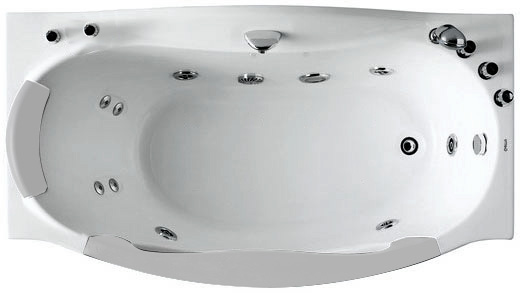Акриловая ванна Gemy (G9072 B R)