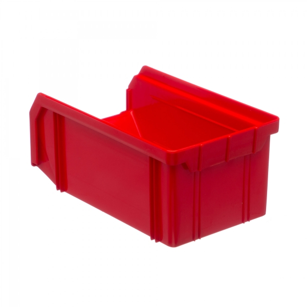 Пластиковый ящик V-1-красный 172х102х75мм, 1 литр
