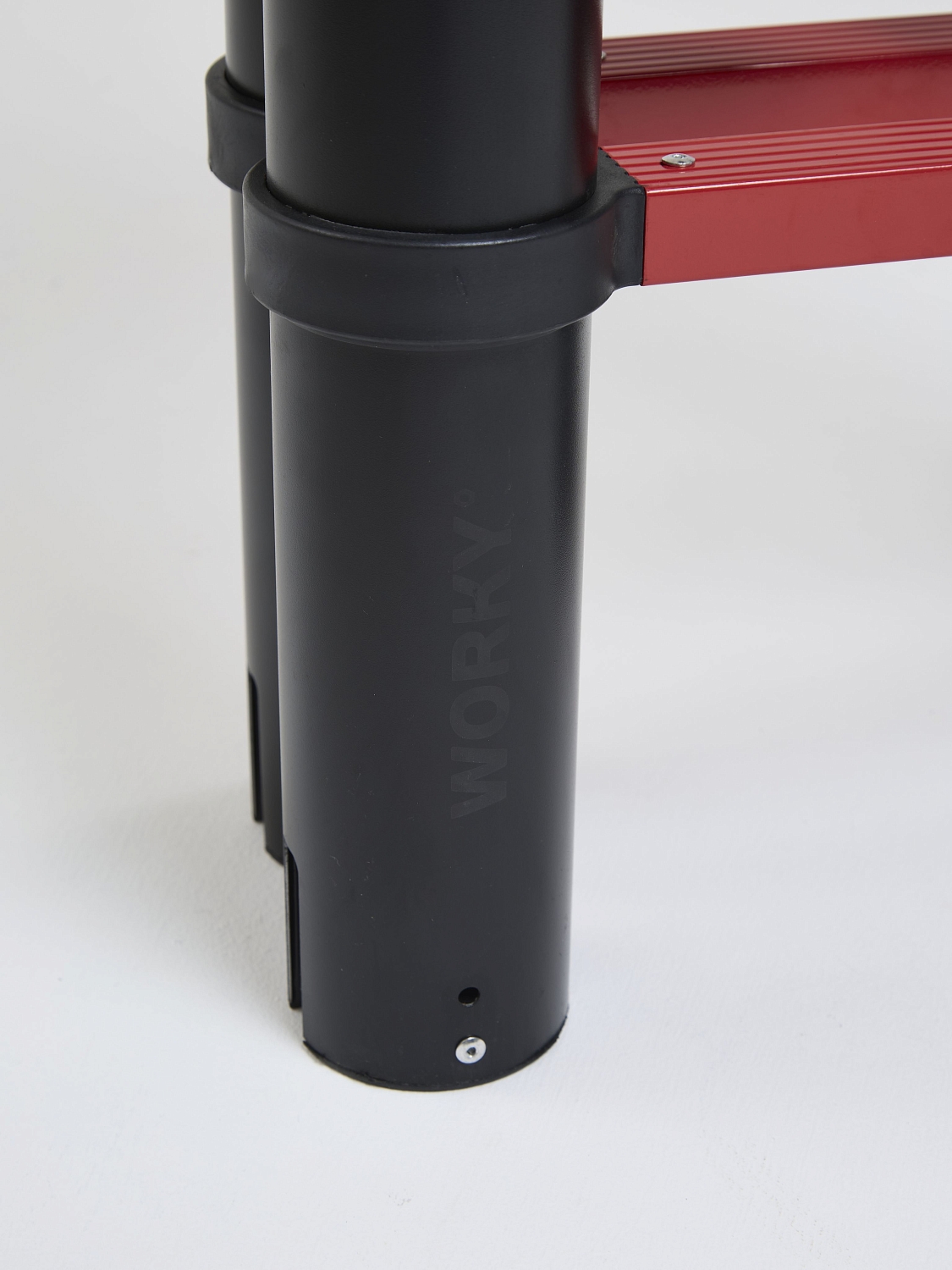 Лестница-стремянка телескопическая WORKY BLACK 4,4м/8,8м, 11+11 ступеней