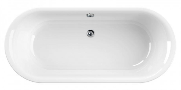 METAURO-Central-180-80-40 Акриловая ванна Cezares METAURO-Central-180x80-40 180 х 80 см