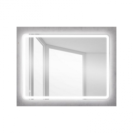 Зеркало BelBagno SPC-MAR-900-800-LED-TCH 90x80 см со встроенным светильником и сенсорным выключателем