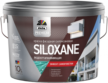 Dufa Премиум Краска фасадная силоксановая SILOXANE База 1 9л