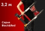 WORKY Лестница стремянка телескопическая BLACK 1, 6м/ 3, 2м,  5 ступеней,  ARD151377