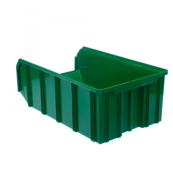 Пластиковый ящик V-4-зеленый 502х305х184мм, 20 литров