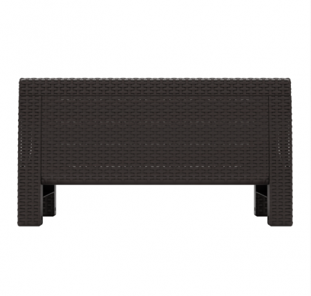 WORKY Садовый стол Ротанг,  76, 5x57x42 см,  цвет мокко ARD257735
