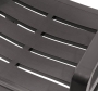 Кресло садовое IDEA 62х58х75см., с подушкой коричневого цвета