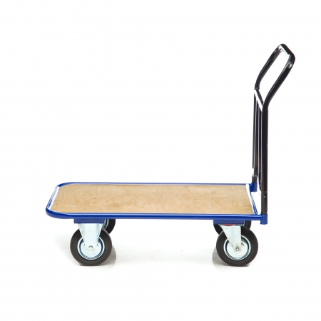 Тележка платформенная Стелла-техник КПТ-500-150-И , с фанерой, 600х1000мм