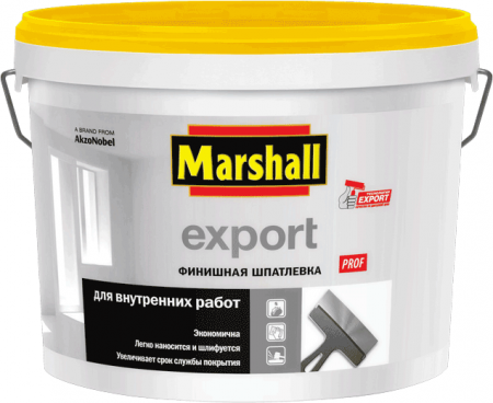 Marshall EXPORT Финишная шпатлевка для внутренних работ 10л