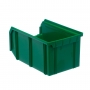 Пластиковый ящик V-2-зеленый 234х149х120мм, 3,8 литра