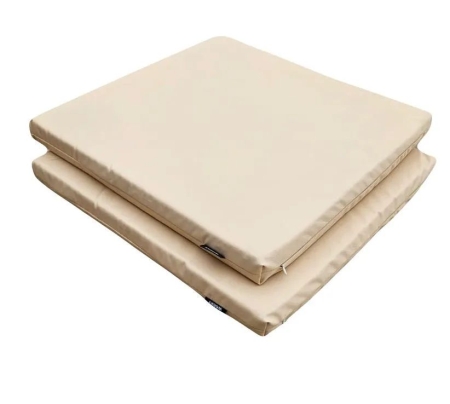 Комплект чехлов для подушек углового дивана садовой мебели в бежевом цвете