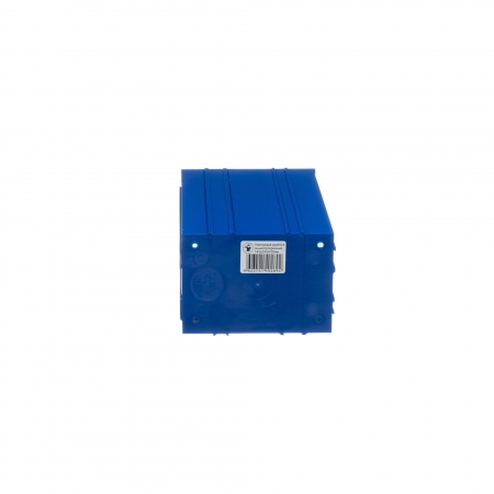 Пластиковый короб С-2-синий-прозрачный 140х250х100мм