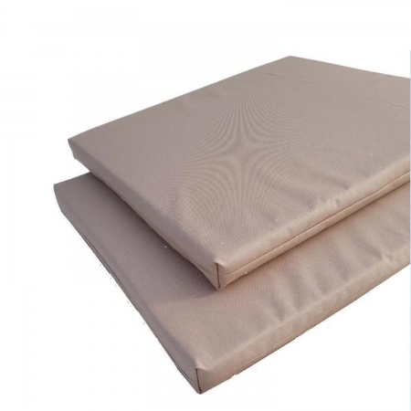 Комплект садовой мебели HomlyGreen (2-х местный диван + Стол 94х94х74см.), искуственный ротанг, мокко, бежевые подушки