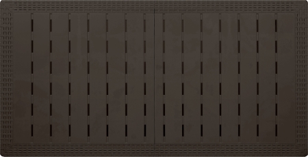 Комплект садовой мебели HomlyGreen Диван угловой и стол обеденный 153х79, мокко (подушки серого цвета)