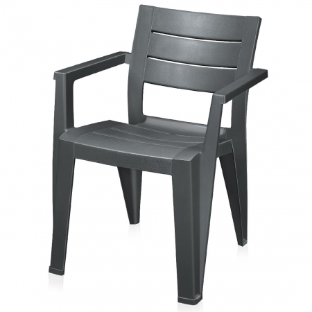 Кресло садовое PALERMO искусственный ротанг 57х63х78 см, набор 2 шт., цвет бежевый