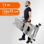 WORKY Лестница-стремянка 4х4 трансформер Profi с помостом,  высота 4, 9м ARD257726