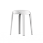 Комплект табуретов ECLER для кухни, белый, 4 шт