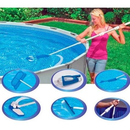 28003 Набор для чистки бассейнов Intex Deluxe Pool Maintenance Kit 58959