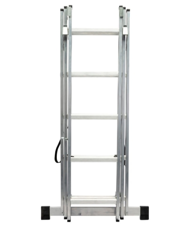 WORKY Лестница универсальная трехсекционная 3х6,  высота 1. 74/ 2. 59/ 3. 46 м ARD255961