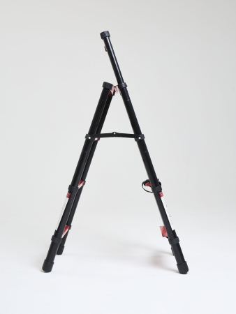 Лестница стремянка телескопическая WORKY BLACK 4+5 ступеней 1,1м+1,4м