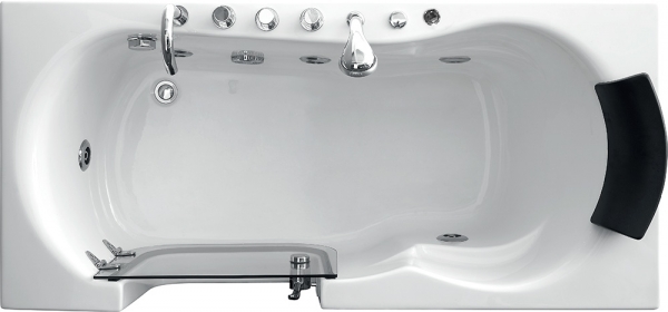 Акриловая ванна Gemy (G9246 B L)