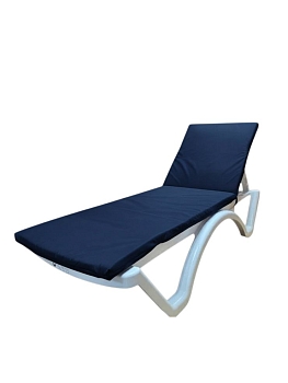 Матрас для шезлонга 58х190, цвет темно-синий