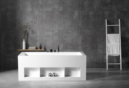 Акриловая ванна Abber 170x80, универсальная (AB9339-1.7)