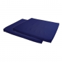 Комплект садовой мебели HomlyGreen (2-х местный диван + Стол 94х94х74см.), искуственный ротанг, мокко, темно-синие подушки