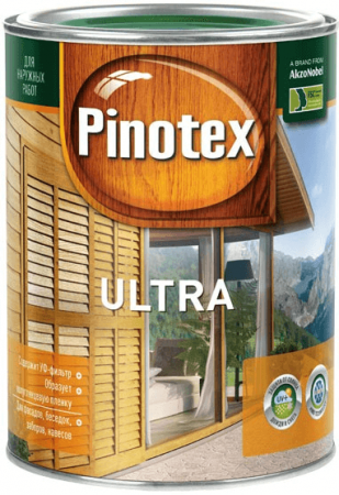 PINOTEX ULTRA пропитка для защиты деревянных оснований 2,7л калужница