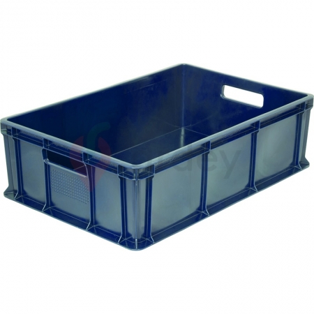 Пластиковый ящик универсальный сплошной, 600х400х140 (Цветной морозостойкий)