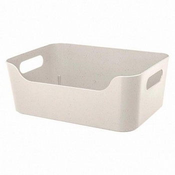 Корзинка универсальная "SCANDI" 270х190х105мм, 4,6л (Бежевый флэк)