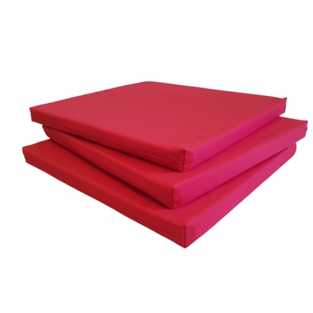 Комплект садовой мебели из ротанга Set 5+3стула+обеденный стол 160х95, с комплектом красных подушек