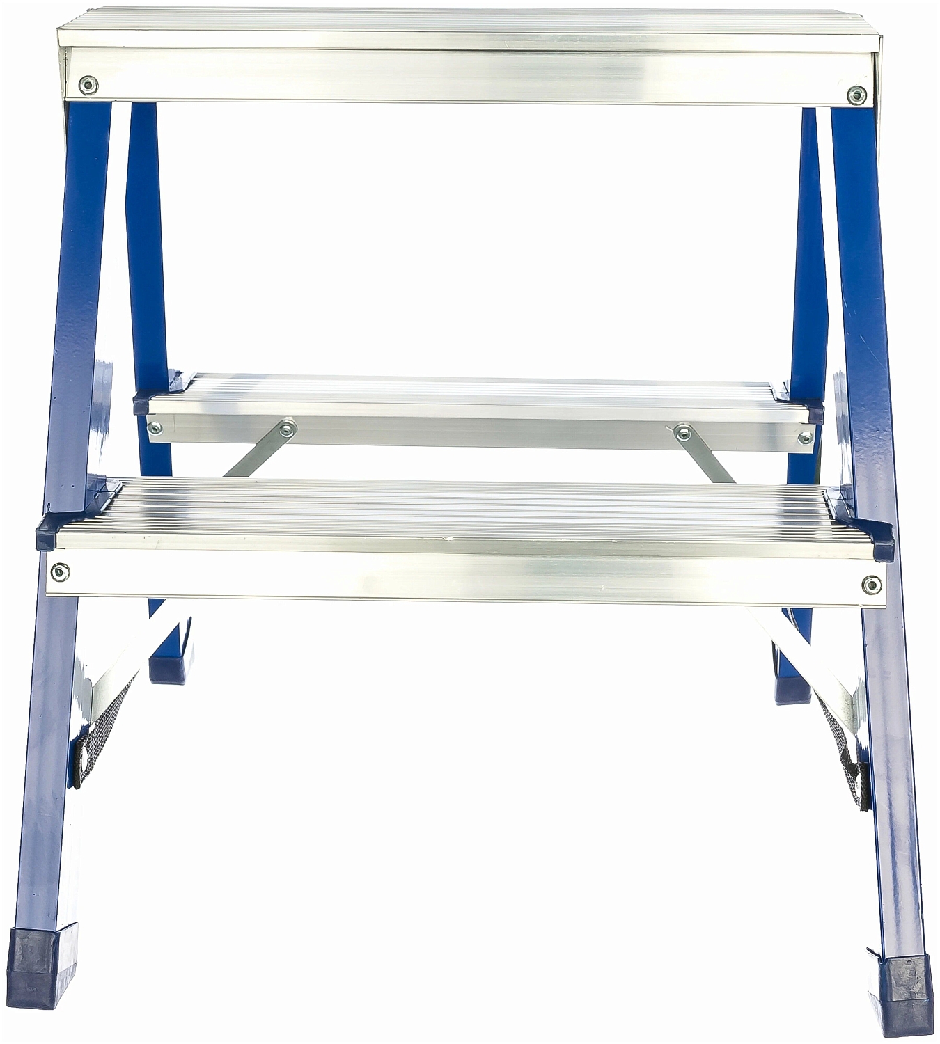 Стремянка для дома и ремонта двухсторонняя 2 ступени, комбинированная WORKY