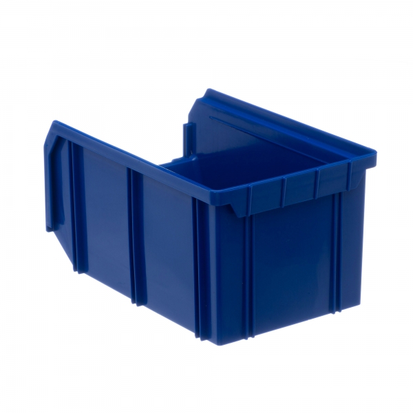 Пластиковый ящик V-2-синий 234х149х120мм, 3,8 литра