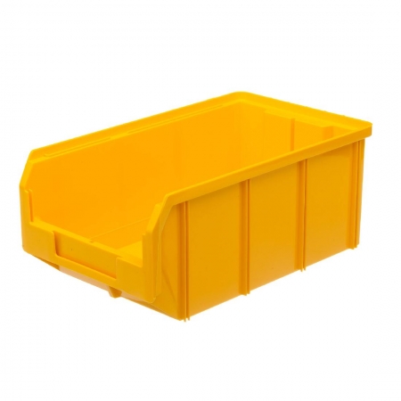 Пластиковый ящик V-3-желтый 342х207x143мм, 9,4 литра