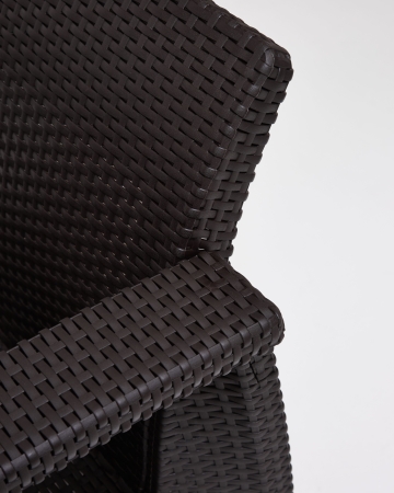 Комплект садовой мебели HomlyGreen 5+3+1+обеденный стол 153х79, с комплектом серых подушек