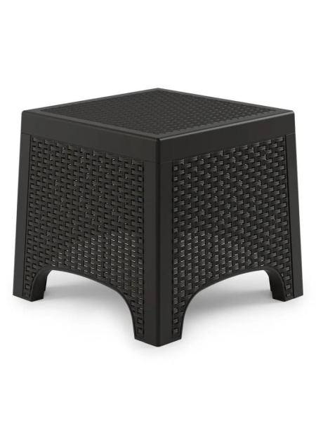 Столик садовый Ротанг Лайт цвет мокко