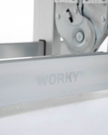 Лестница трансформер 4х2 WORKY SuperPro с усиленным замком, высота 2,5 м.